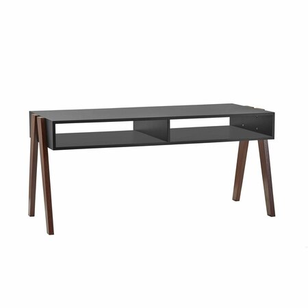 HOMEROOTS Black Coffee Table40.75 x 17.75 x 18.75 in. 372974